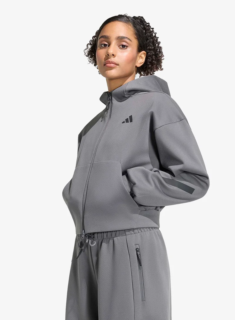 Adidas Z.N.E. Cropped Hoodie