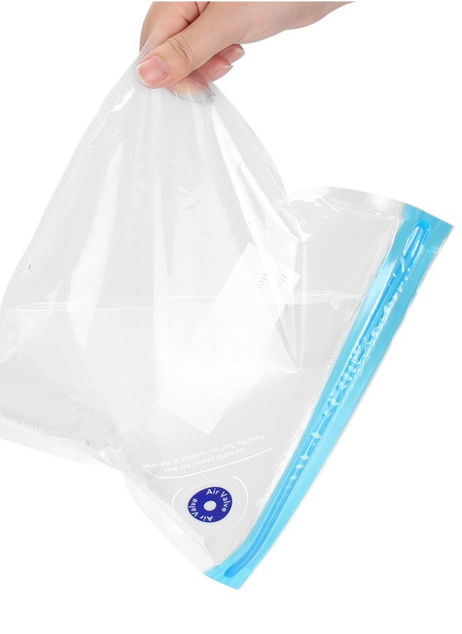 INKBIRD - INKBIRD Sous Vide Bags 30pcs Reusable Vacuum Food Storage Bags 3 Sizes Sous Vide Bag Kit with 1 Hand Pump 5 Sous Vide Bag Clips and 6 Sealing Clips for Food Storage and Sous Vide Cooking - Image 1