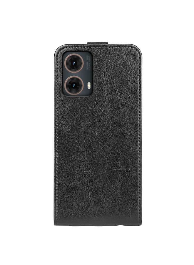 S-TOP Case For Motorola Moto G85 5G R64 Texture Single Vertical Flip Leather Phone Case - Image 3