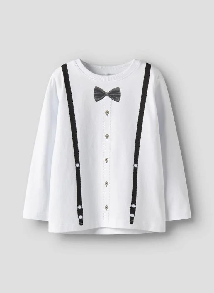 Name It Bright White Kids Nmmryder Regular Fit Shirt for Men | Best Price UAE