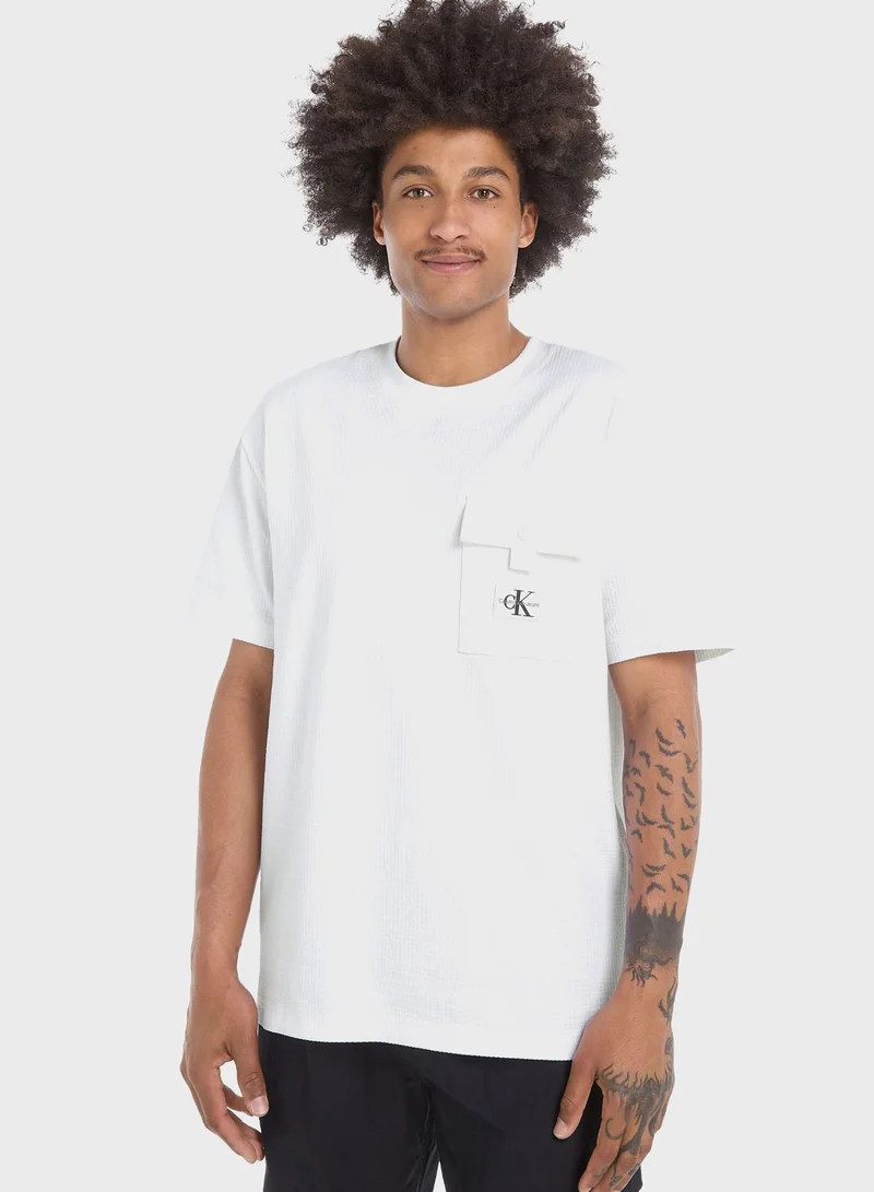 Calvin Klein Jeans Logo Front Pocket T-Shirt