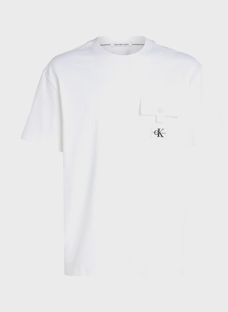 Calvin Klein Jeans Logo Front Pocket T-Shirt