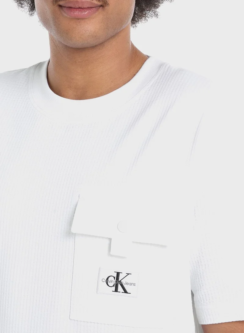 Calvin Klein Jeans Logo Front Pocket T-Shirt