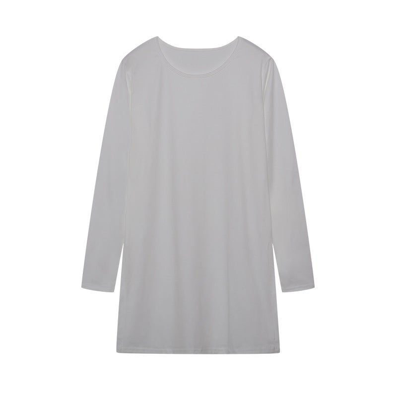 2023 Autumn New Children'S Long Sleeve Slim Slim Split Long T-Shirt - Image 1