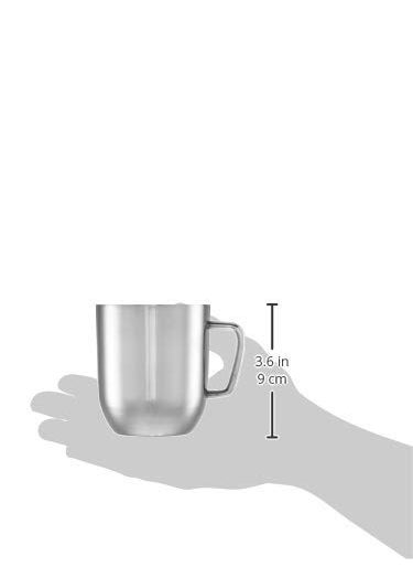 FINALITY finality Stainless Steel Double Wall Cappucino Coffee MugPack of 2 Size Large Capacity300ml  - Image 4
