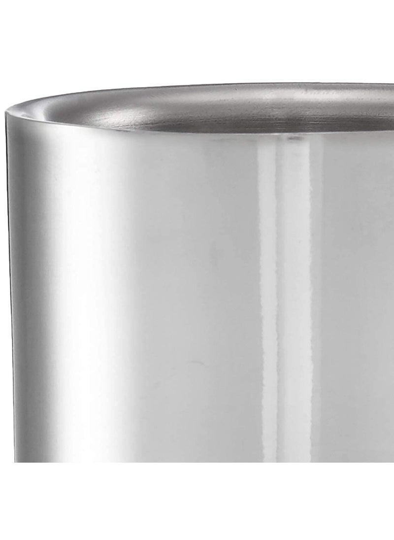 FINALITY finality Stainless Steel Double Wall Cappucino Coffee MugPack of 2 Size Large Capacity300ml  - Image 3