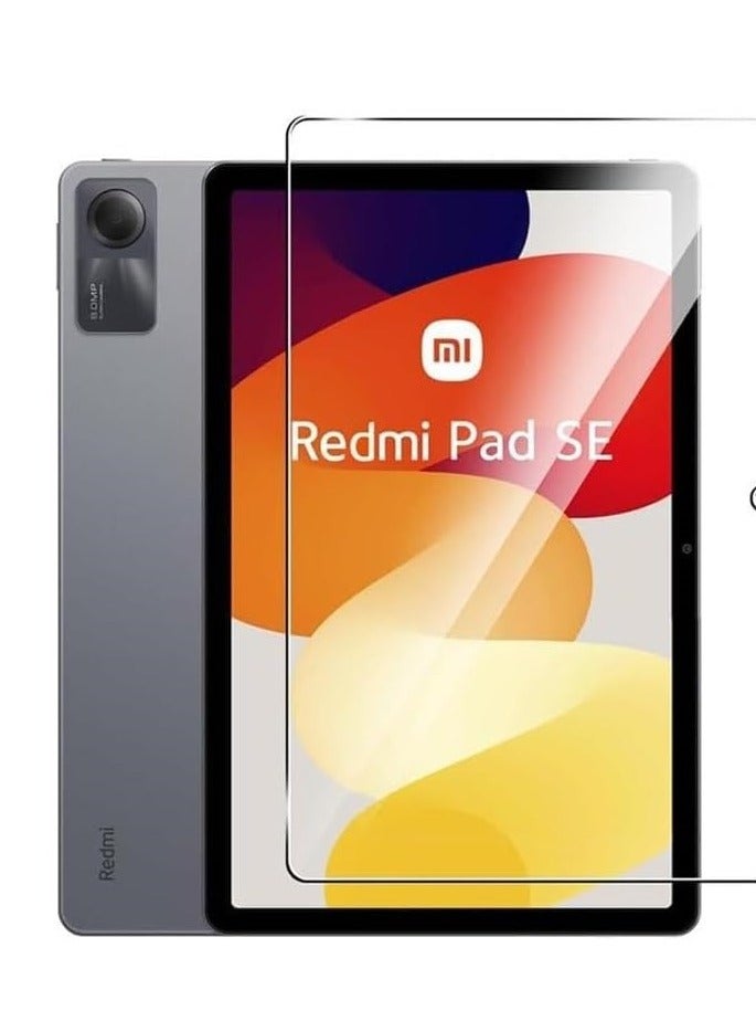 Xiaomi Redmi Pad SE 2023 Screen Protector - 11 Inch Tempered Glass Film, HD Clear, Easy Install, Scratch Resistant, 9H Hardness