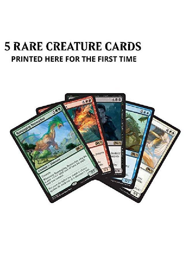 Magic the Gathering Magic The Gathering Gift Pack 2018 ; 4 Booster Packs ; 5 Rare Creature Cards ; 5 Foil Land Cards  - Image 3