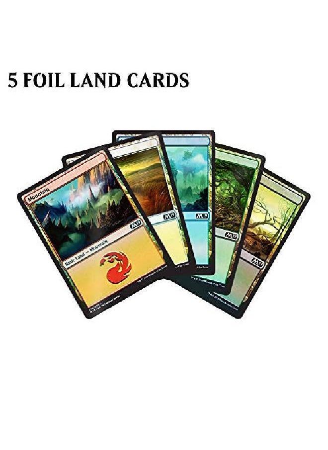 Magic the Gathering Magic The Gathering Gift Pack 2018 ; 4 Booster Packs ; 5 Rare Creature Cards ; 5 Foil Land Cards  - Image 4