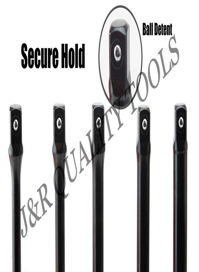 VCT 5PC TORQUE EXTENSION BAR TOOL SET 1/2" DR DRIVE TORQ TORK STICK COLOR AND LETTER - Image 5