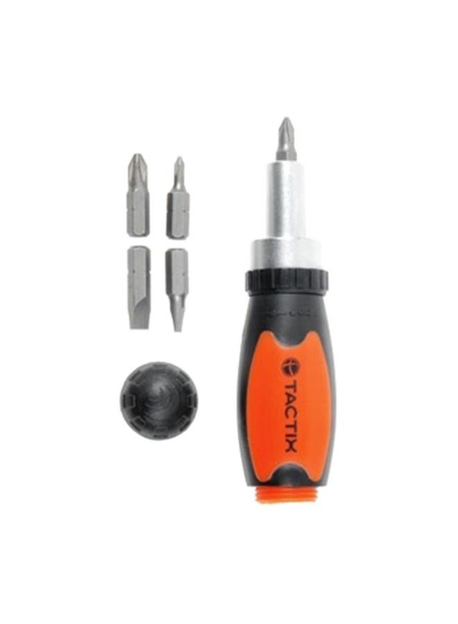 Tactix 6-Piece 6 in 1 Ratchet Screwdriver Multicolor - Image 4