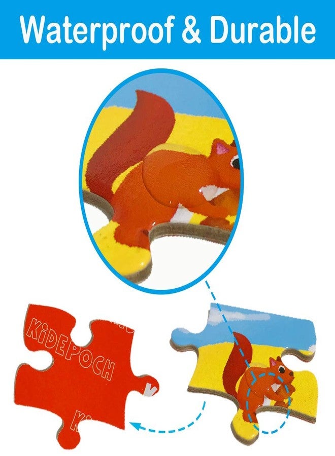 كيدباوتش أحجية أرضية حظيرة من كيديبوتش، ١٠٠ قطعة، ١٣.٨ بوصة × ١٩.٧ بوصة، ورقية، أحجية تركيب، للمبتدئين، من ٣ إلى ٨ سنوات - Image 4