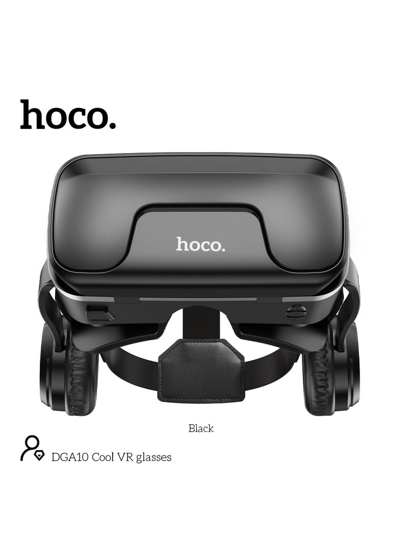 hoco. - hoco DGA10 VR Glasses – Wide-Angle Viewing, Adjustable Interpupillary Distance, Compatible with 5.5-7.2 Inch Phones - Image 1