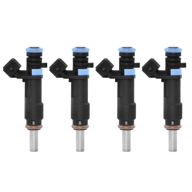 Gledewen Fuel Injector Set 4Pcs 8Holes Compatible with 20112016 Chevrolet Cruze Sonic Cruze Limited 18L L4 Engine Replace FJ1153 25185231 - Image 2