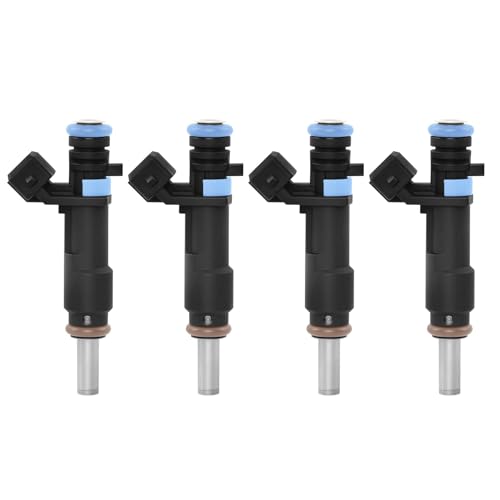 Gledewen Fuel Injector Set 4Pcs 8Holes Compatible with 20112016 Chevrolet Cruze Sonic Cruze Limited 18L L4 Engine Replace FJ1153 25185231 - Image 1
