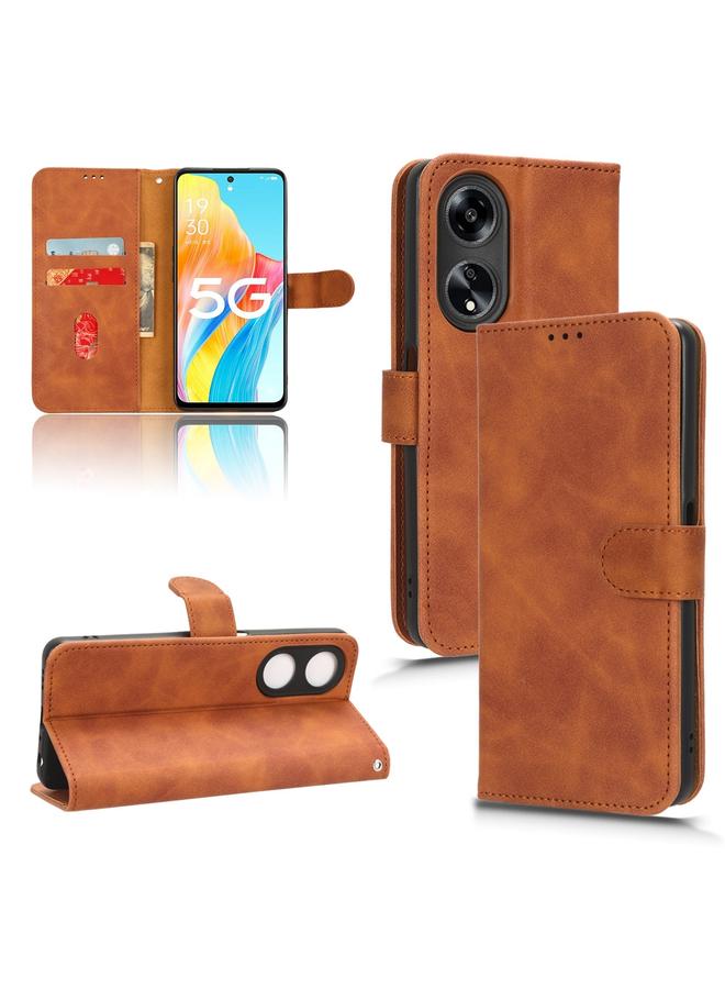 اس-توب جراب هاتف OPPO A1 5G مصنوع من الجلد مع ملمس مغناطيسي - Image 1