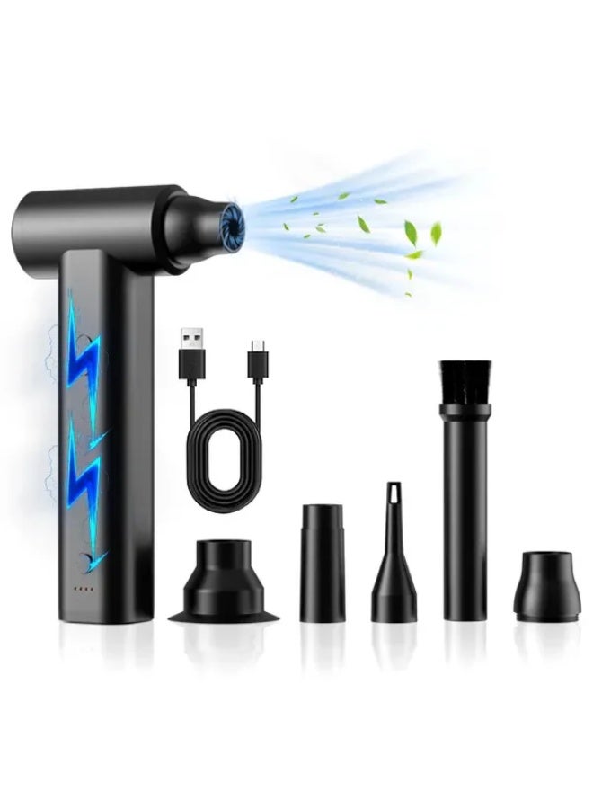 كروني منفاخ غبار قوي من Crony J01max-V، منفاخ غبار قوي محمول لاسلكي، جامع غبار توربو، منفاخ كهربائي صغير، مروحة توربو نفاثة، مجفف شعر - Image 2