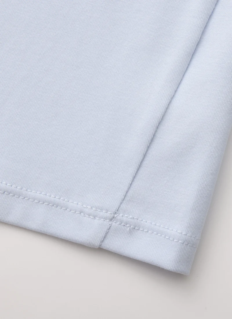 Balabala Blue Baby Boys Round v-neck long-sleeved T-shirt for Men | Best Price UAE