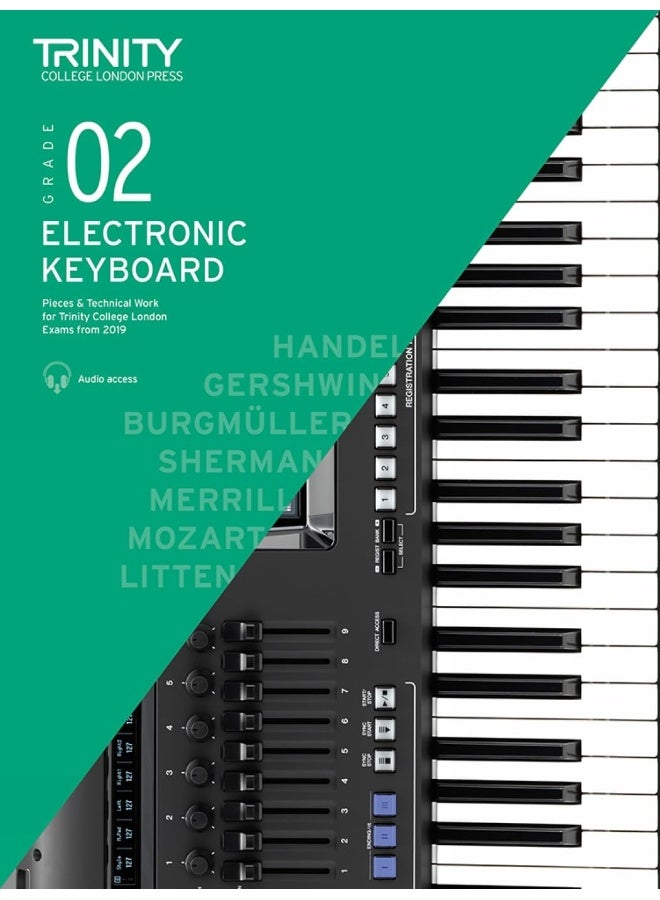 Trinity College London Electronic Keyboard Exam Pieces & Technical Work 2019-2022: Grade 2: And Technical Work - Grade 2  - Image 1