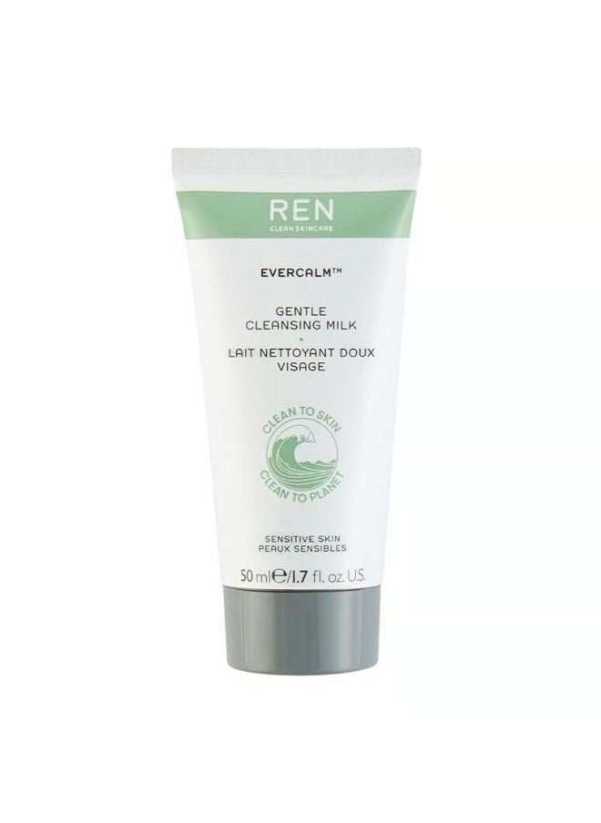 REN CLEAN SKINCARE - Evercalm™ Gentle Cleansing Milk 50ml - Image 1