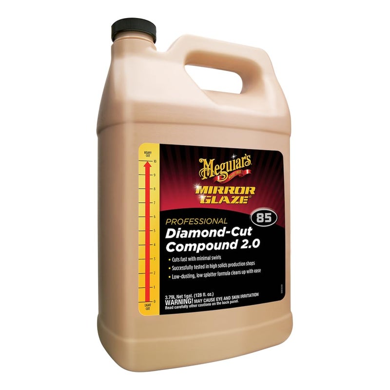 Meguiars M8501 Meguiars Diamond Cut CompoundWhite 1 Gallon