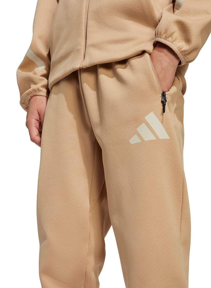 Adidas Z.N.E. Tapered-Leg Tracksuit Bottoms - Image 3