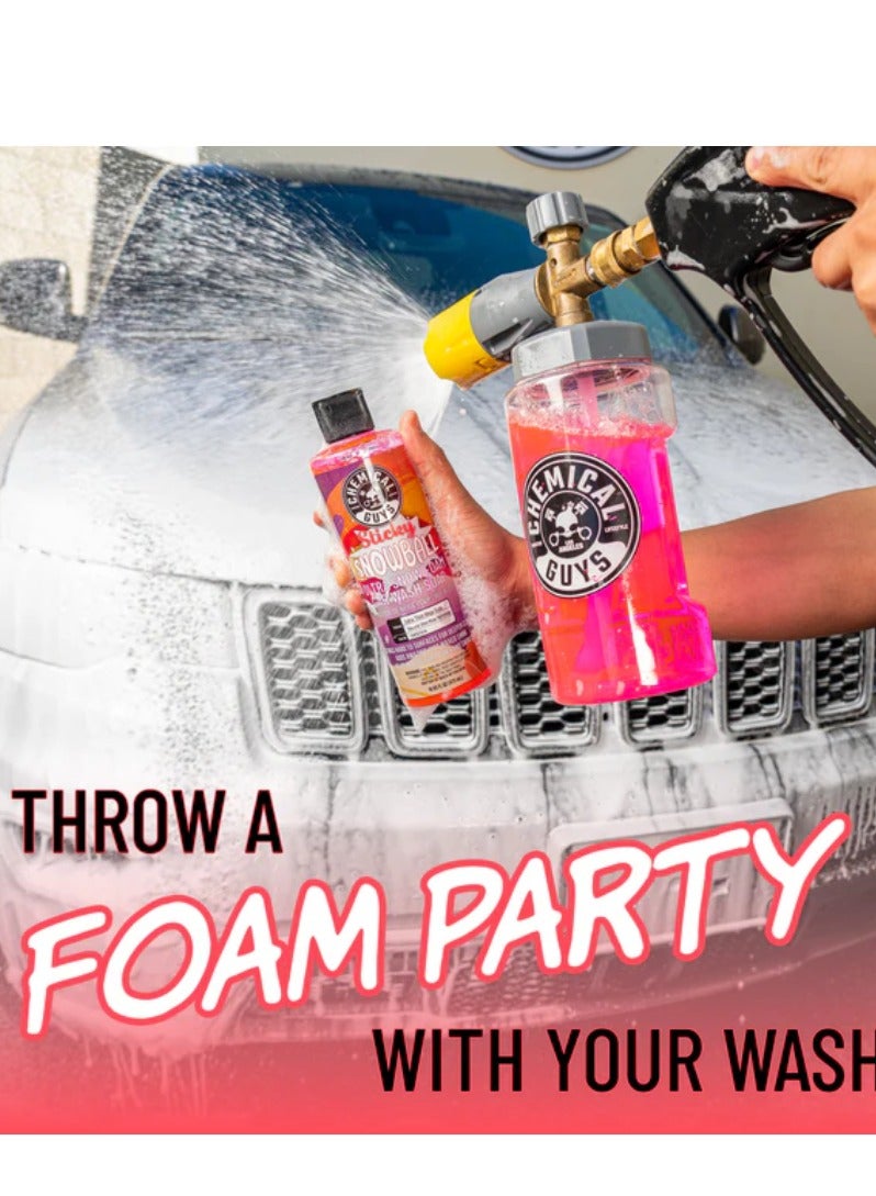 كيميكال جايز صابون غسيل السيارات ستيكي سنوبول ألترا سنو فوم من كيميكال جايز، 473 مل - Image 2