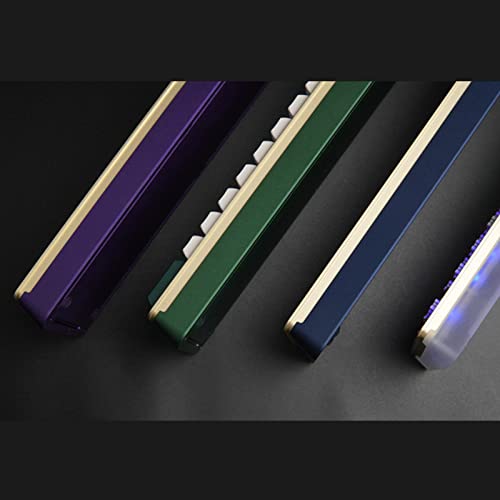 DRAOZA GK61 Custom DIY Gaming Mechanical Keyboard Kit, Aluminum Metal CNC Shell, RGB Hot Swap 3pin/5pin Switch, Programmable Triple Mode Bluetooth 5.0/USB-C Wired/2.4GHz Wireless(Green) - Image 5