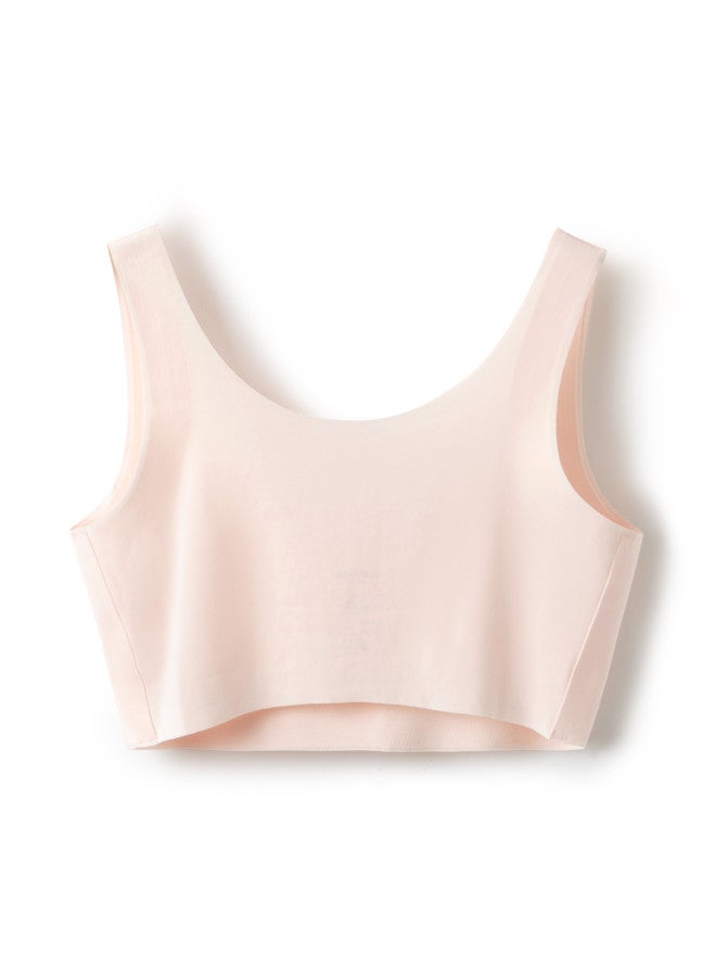 Balabala Seamless Adjustable Girls' Underwear - Summer Bralette For Developing Tweens, Breathable Training Bras In Two Growth Stages For Elementary Schoolers - Image 3
