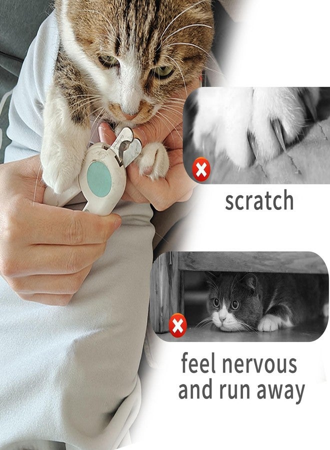Oncpcare 2PCS Cat Wrap for Cutting Nails, 21x21in Self-Adherent Pet Cat Grooming Wrap for Medicine, Nail Clipping, Teeth Brushing, Ear Cleaning | Anti-Escape Anti-Bite Anti-Scratch (Butterfly) - Image 3