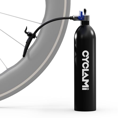 CYCLAMI Tire Booster 13L Aluminum Alloy MTB Road Inflator Tire Air Bottle Valve Gas Cylinder Accessories - Image 1