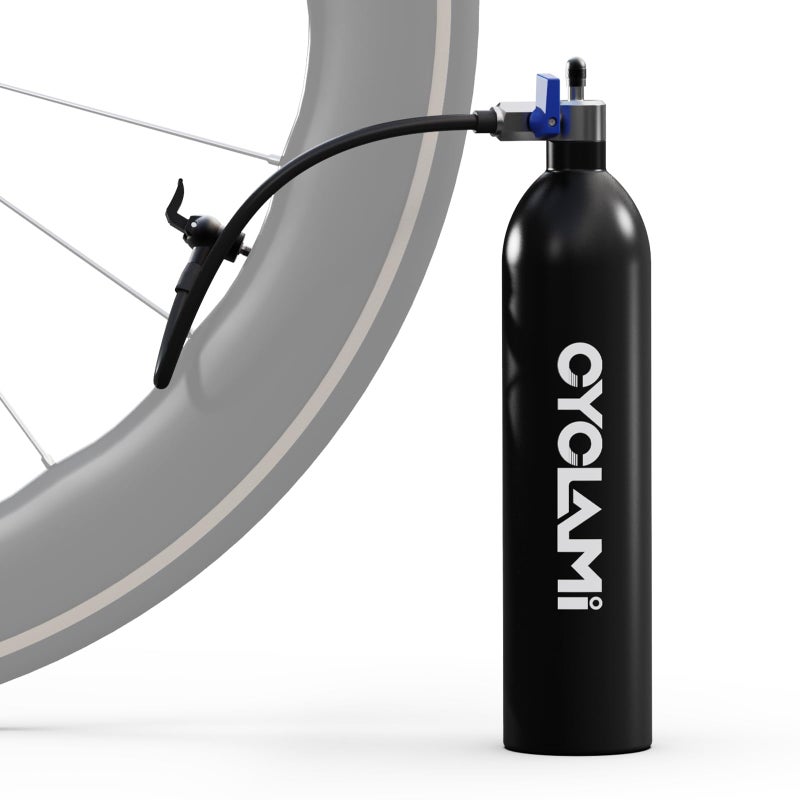 CYCLAMI Tire Booster 13L Aluminum Alloy MTB Road Inflator Tire Air Bottle Valve Gas Cylinder Accessories - Image 2