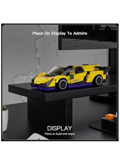 mould king Mould King 27053 Speed ​​Champoin Veneno Supercar Building Kit, toys-and-games/building-toys, Toy Car Building Blocks, Speed ​​Racing Building Blocks, building blocks for kids 8+ (365 Pieces)  - Image 4