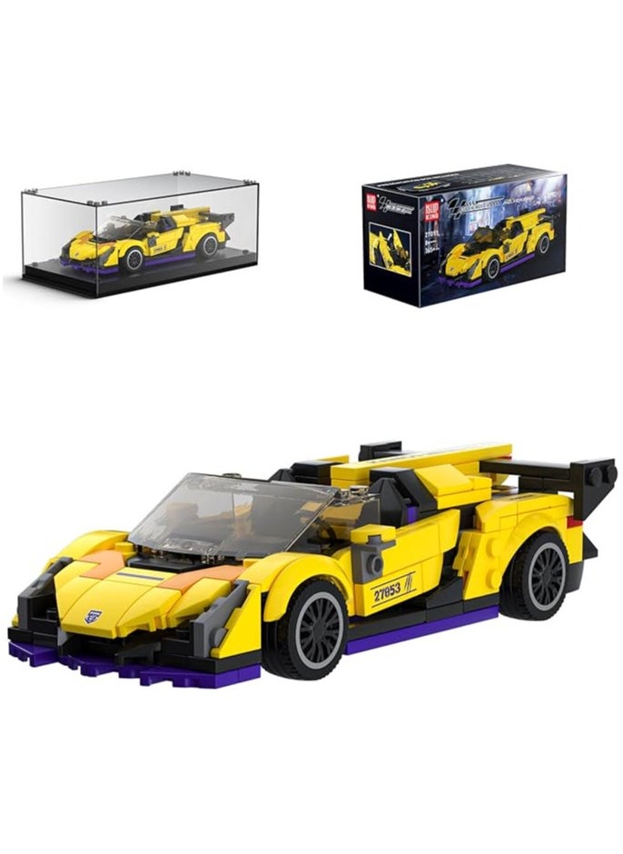 mould king Mould King 27053 Speed ​​Champoin Veneno Supercar Building Kit, toys-and-games/building-toys, Toy Car Building Blocks, Speed ​​Racing Building Blocks, building blocks for kids 8+ (365 Pieces)  - Image 1