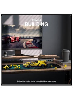 mould king Mould King 27053 Speed ​​Champoin Veneno Supercar Building Kit, toys-and-games/building-toys, Toy Car Building Blocks, Speed ​​Racing Building Blocks, building blocks for kids 8+ (365 Pieces)  - Image 3
