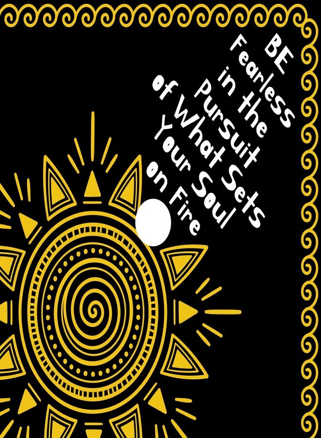 ADVANSYNC Be Fearless In The Pursuit Of What Sets Your Soul On Fire Graduation Cap Topper - Image 3