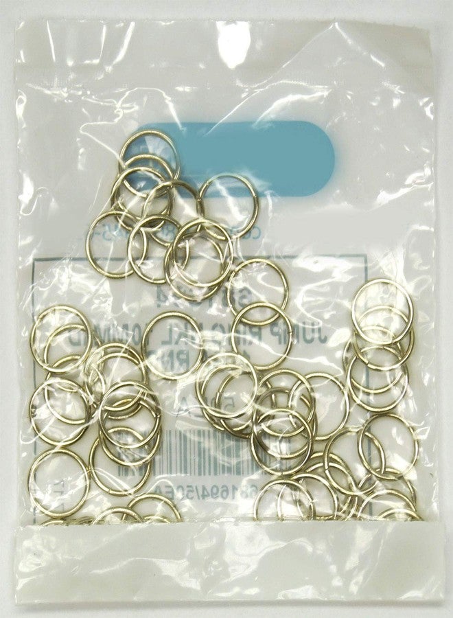 Delphi Glass 3/8" Nickel Jump Rings - 50 Pieces - Image 3
