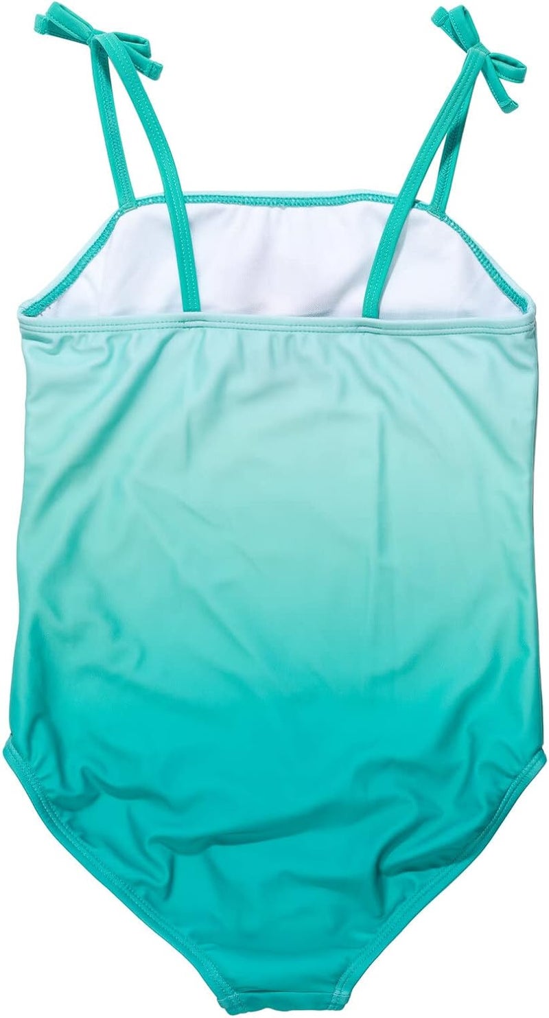 DreamWorks Spirit Riding Free Little Girls OnePiece Bathing Suit Blue 5 - Image 2