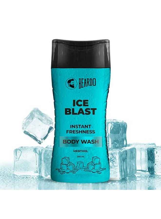 BEARDO Ice Blast Body Wash For Men 200Ml | Menthol Cooling Bodywash For Men | Instant Icy Cool Freshness Body Wash | For The Pricky Summer Heat | Sweat Control | Long Lasting Cool - Image 2
