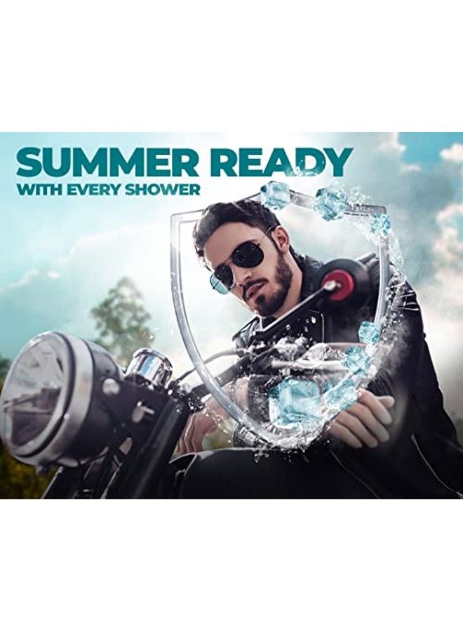 BEARDO Ice Blast Body Wash For Men 200Ml | Menthol Cooling Bodywash For Men | Instant Icy Cool Freshness Body Wash | For The Pricky Summer Heat | Sweat Control | Long Lasting Cool - Image 4