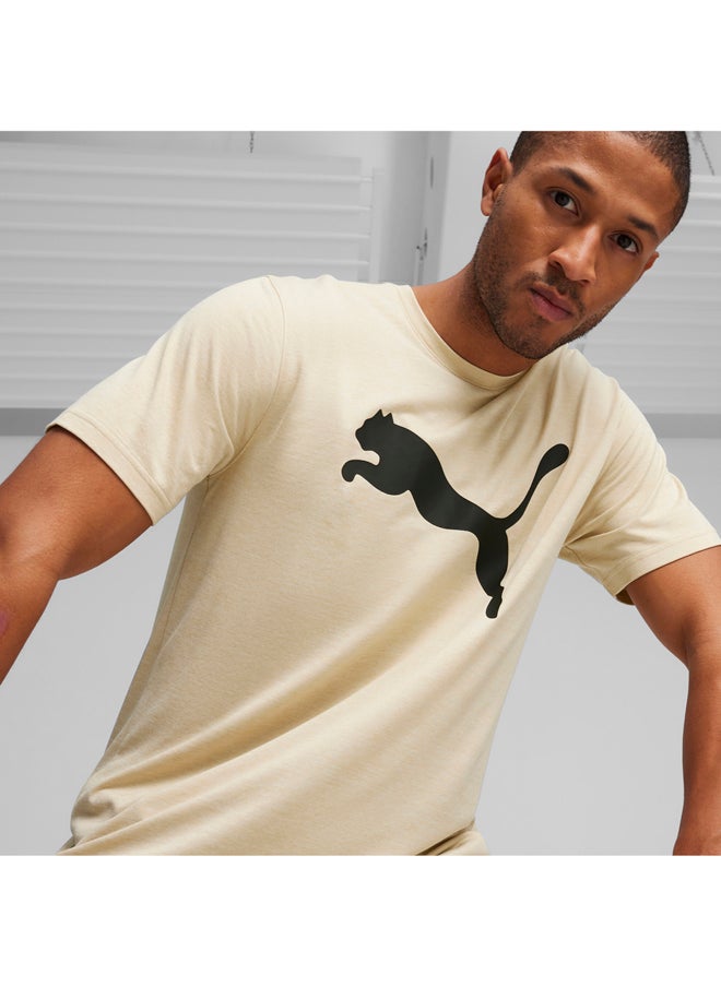 PUMA تي شيرت القطة هيذر المفضلة لدى Train Fav  - Image 4