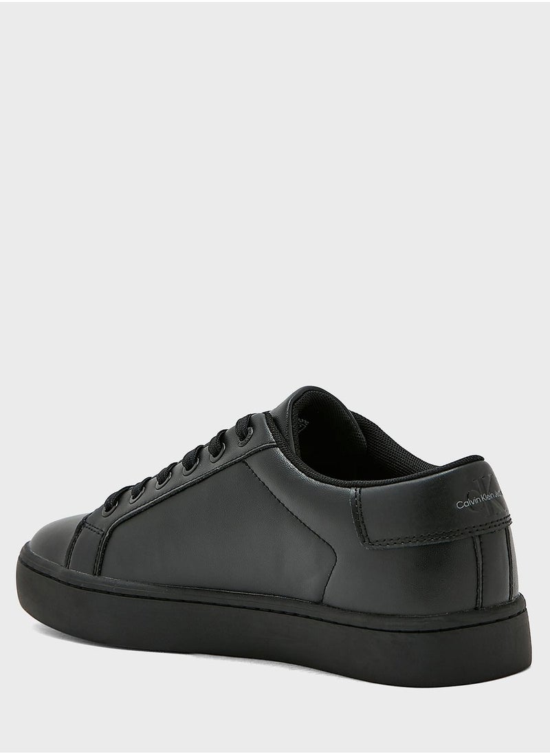 Calvin Klein Jeans - Logo Low Top Lace Up Sneakers - Image 1