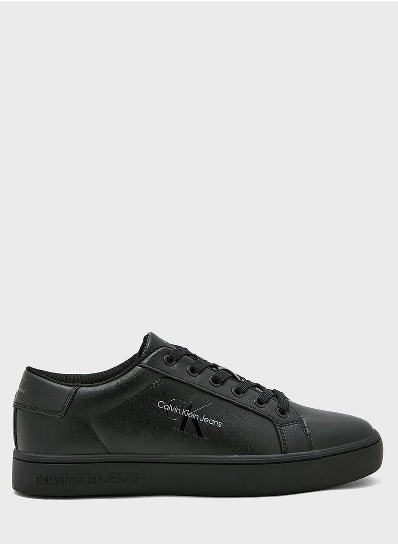 Calvin Klein Jeans - Logo Low Top Lace Up Sneakers - Image 1
