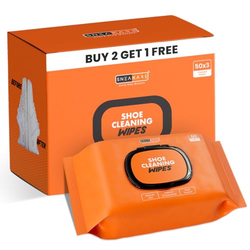SNEAKARE Multipack Buy 2 Get 1 Free 3x Multipack Shoe Cleaning Wipes Shoe Cleaning Kit Sneaker Cleaner Shoe Care Shoes - Image 1