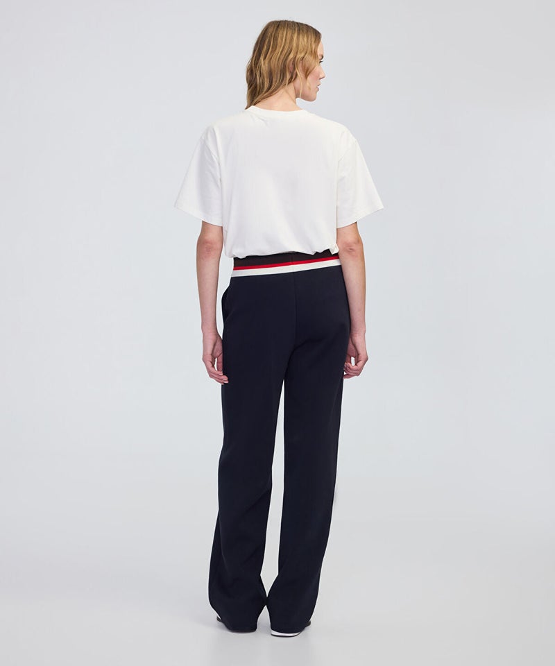 Ipekyol Contrast Waist Wide-Leg Trousers - Image 3