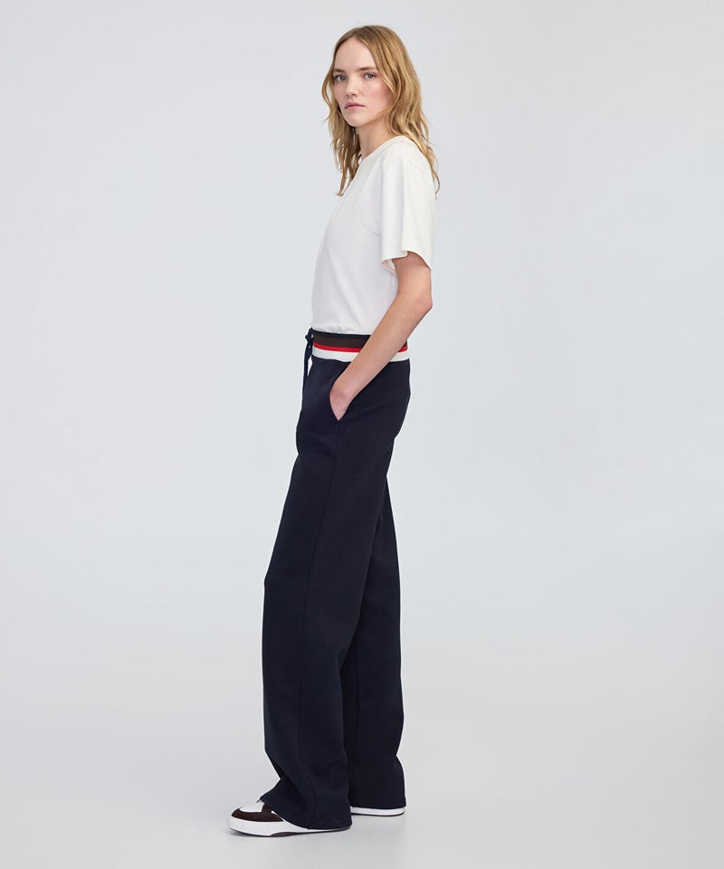 Ipekyol Contrast Waist Wide-Leg Trousers - Image 2