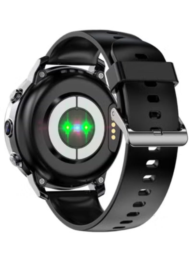 AROAQ A3 1.43 inch IP67 Waterproof 4G Android 8.1 Smart Watch Support Face Recognition / GPS, Specification:4G+64G(Black)  - Image 3