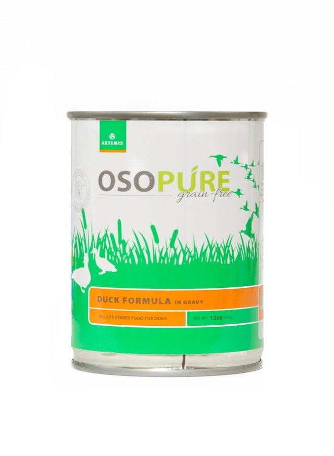 ARTEMIS Osopure Wet Canned Dog Food (Duck, 12 Cans)