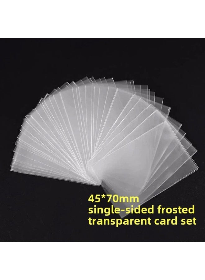 Generic - 20 Silk Frosted Thickeneded Card Set Card Film Board Game Card Accessories Album Star Card Bag Protective Cover 50 Pieces-Color:【MS12】20 Silk Frosted 59x91MM - Image 1