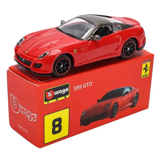 Bburago 164 Scale Ferrari Series Model Collection Race Diecast Metal Model Car 599 GTO - Image 2